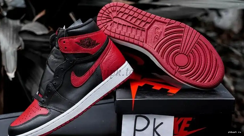 TO Jordan Banned MATERIALS PK READY RETAIL 1 SHIP GOD High 2016 Bred Retro 0508
